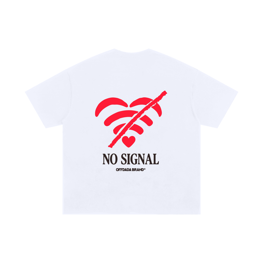 OFFDADA NO SIGNAL WHITE TEE