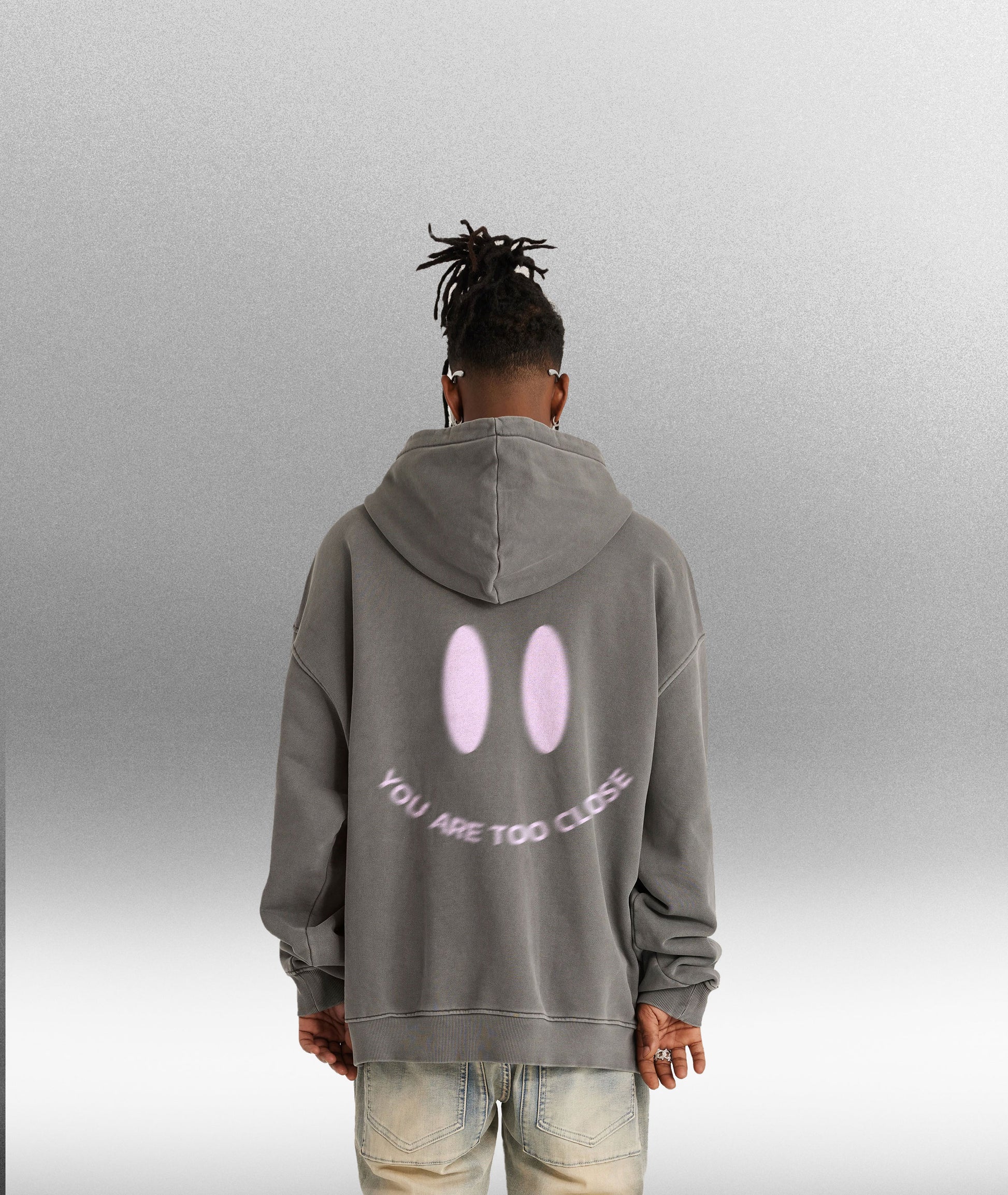 YOU ARE TOO CLOSE - Oversize Unisex Hoodie 440gsm - Offdada Store