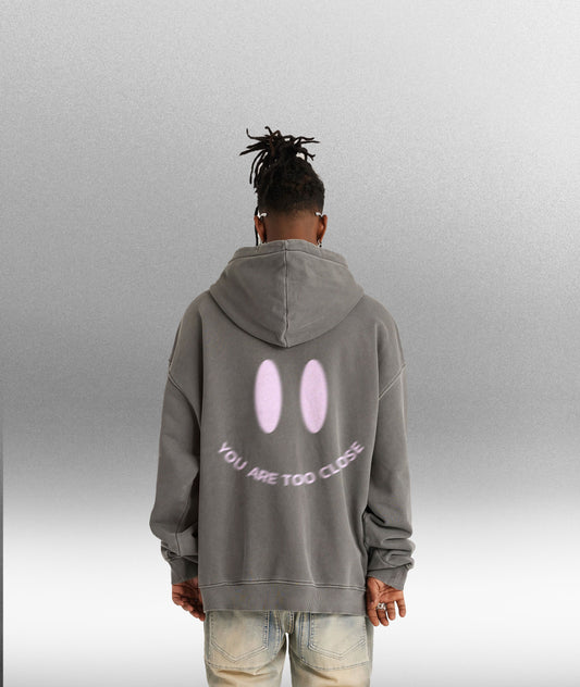 YOU ARE TOO CLOSE - Oversize Unisex Hoodie 440gsm - Offdada Store