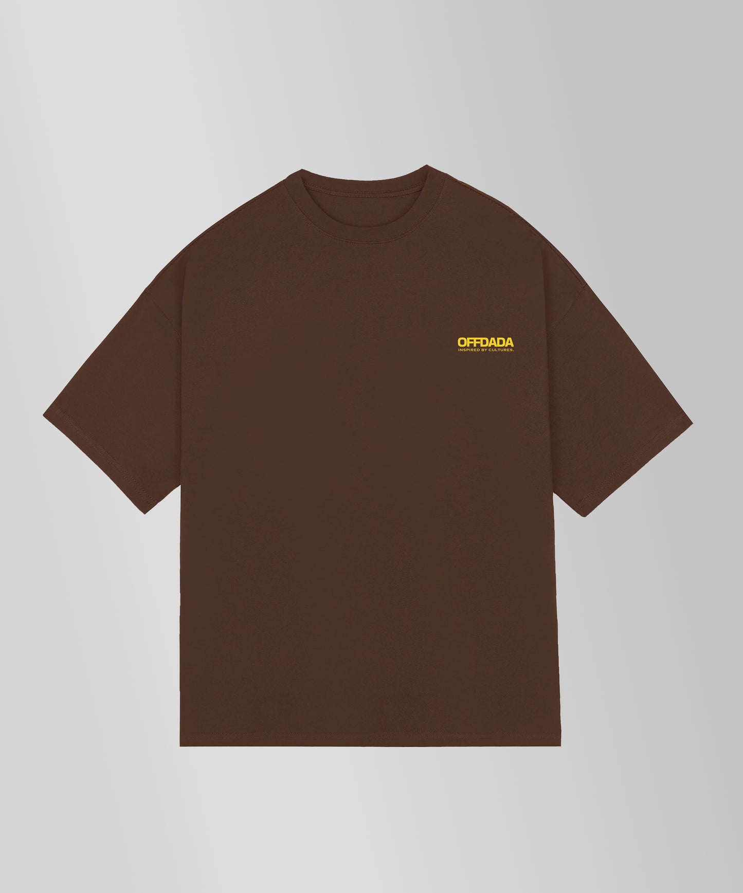 BERLIN RUNNING CLUB TEE IN COFFEE