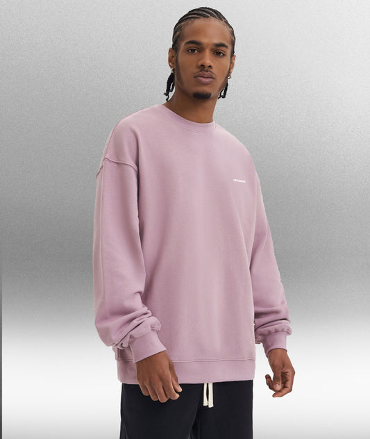SORRY FOR WHAT I SAID - Oversize 370gsm unisex sweatshirt in Lilac - Offdada Store