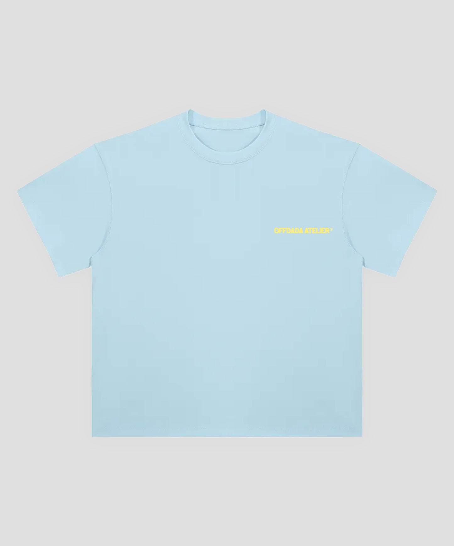 SIESTE SOCIAL CLUB TEE IN BABY BLUE