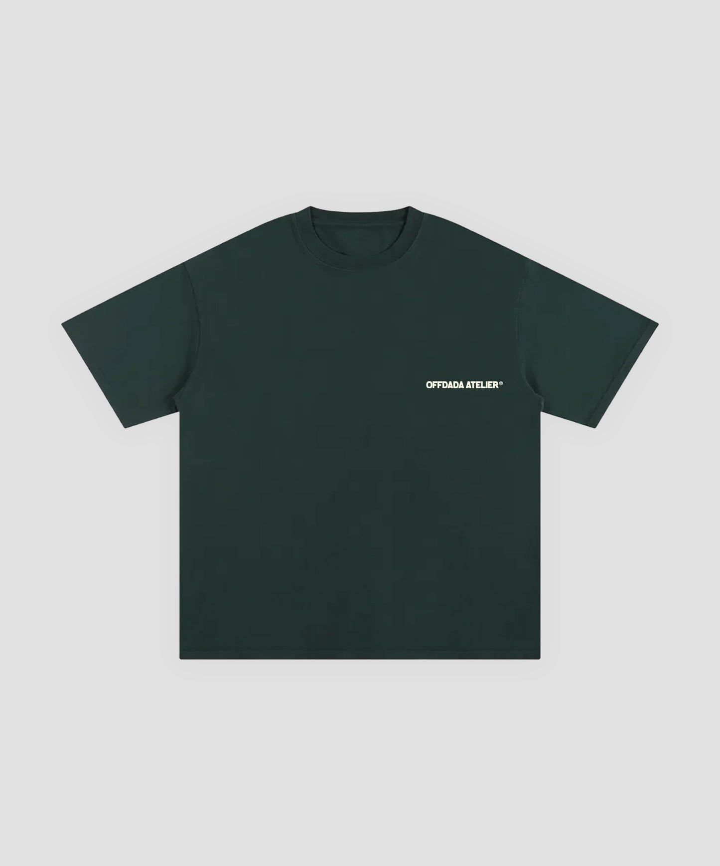 COASTAL SOCIETY TEE IN FOREST GREEN