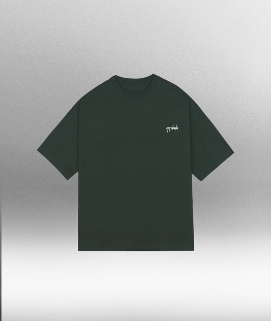 SORRY FOR WHAT I SAID - Oversize 280gsm unisex T-shirt in Jungle green - Offdada Store