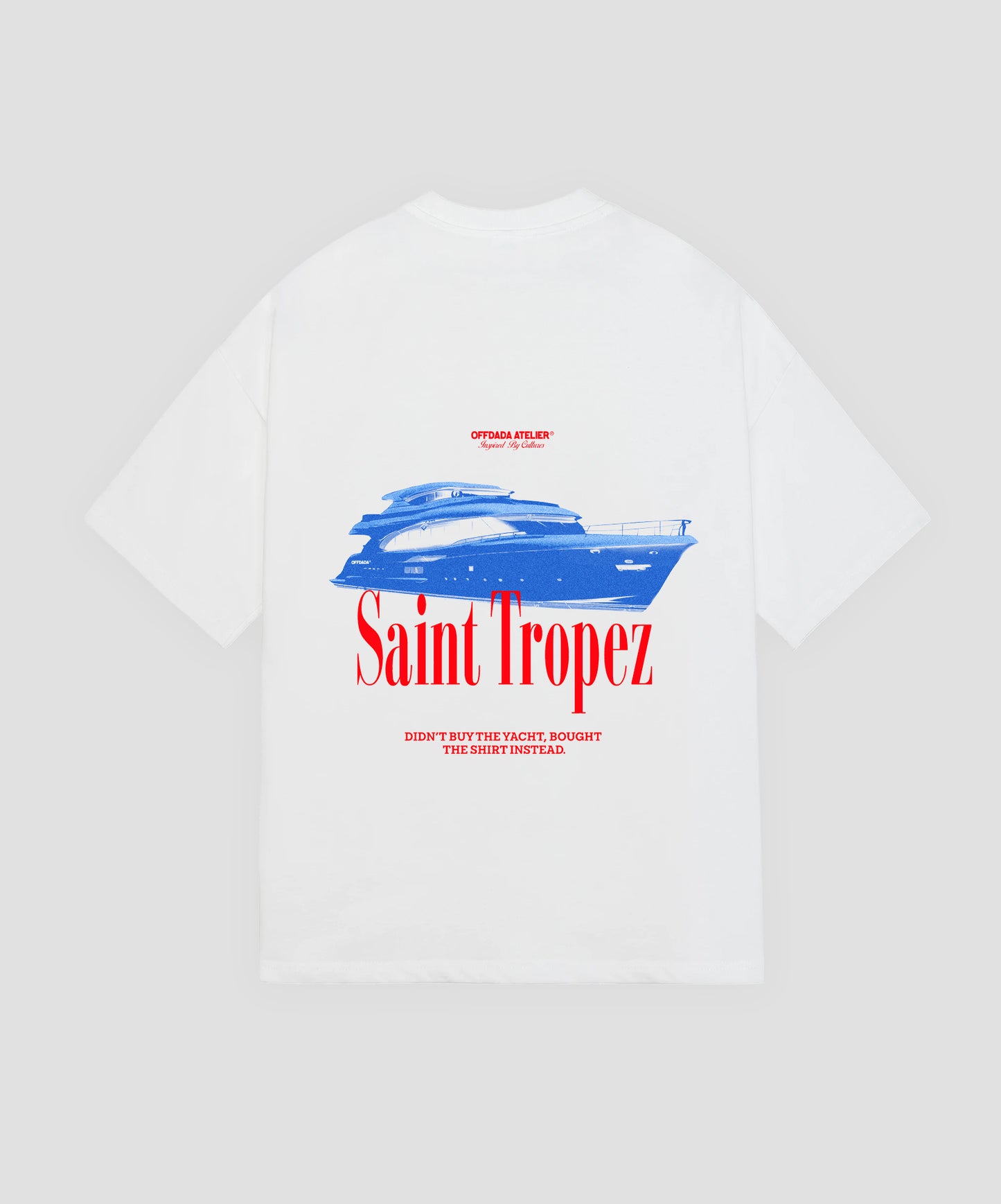 SAINT TROPEZ TEE WHITE