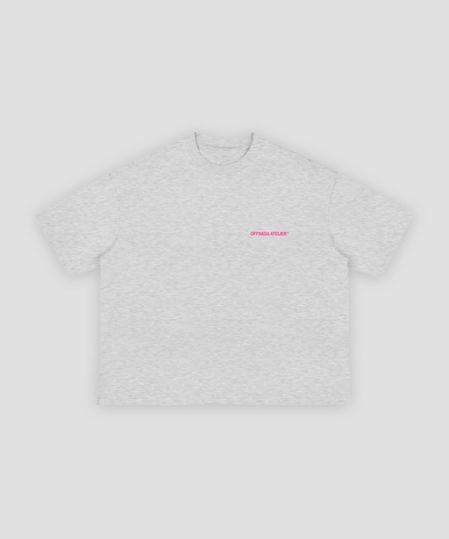 MUCHO MATCHA TEE IN FLOWER GREY