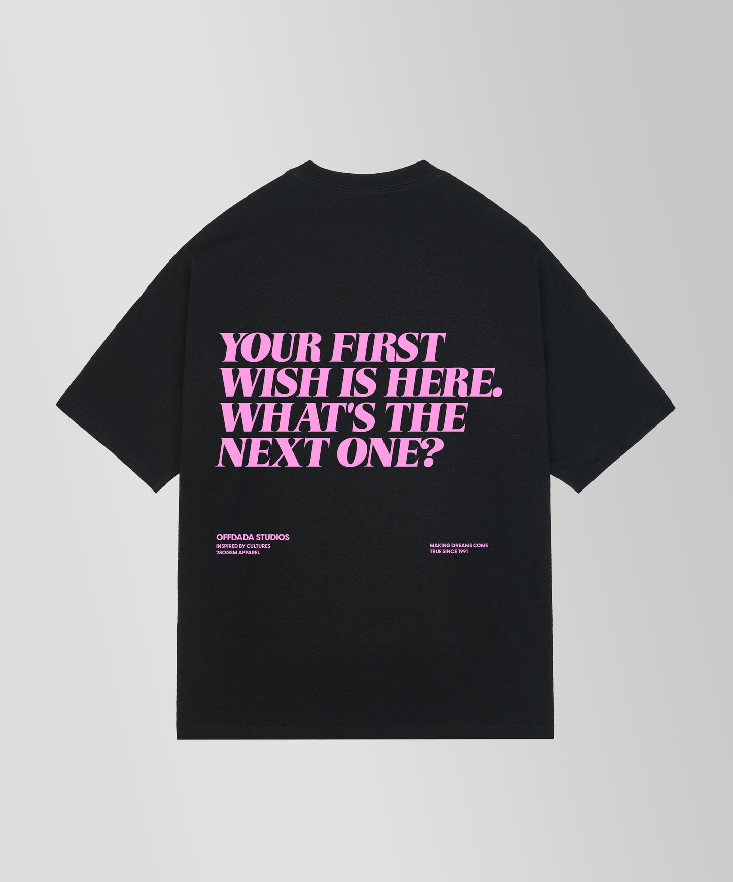 OFFDADA FIRST WISH OVERSIZED BLACK