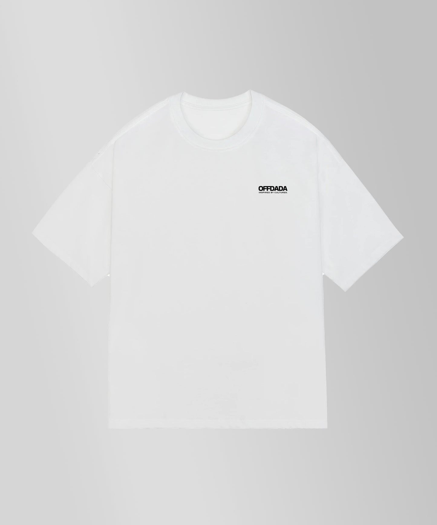 SAHARA DESERT TEE BOXY FIT WHITE
