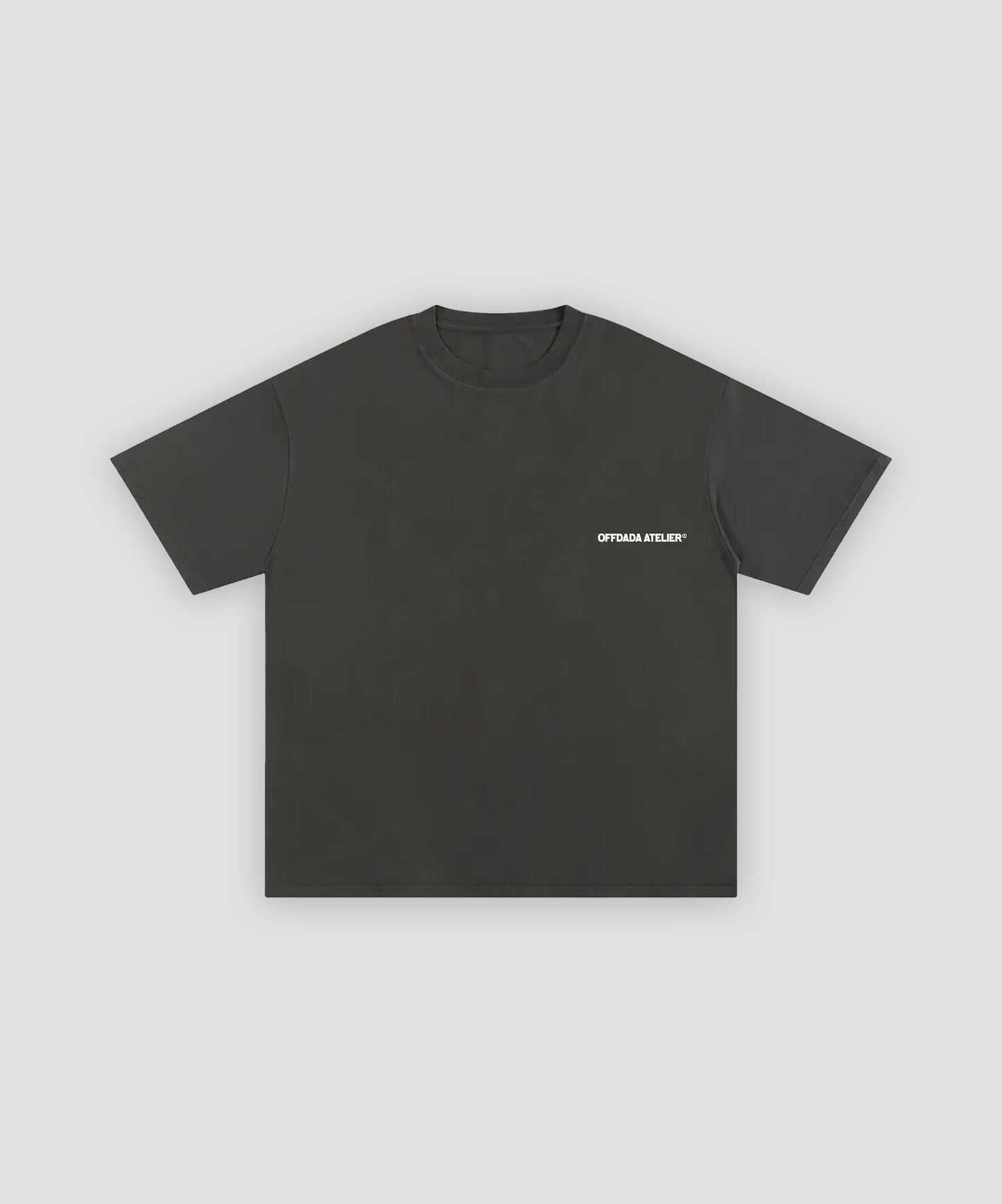 SAINT TROPEZ TEE IN DARK GREY