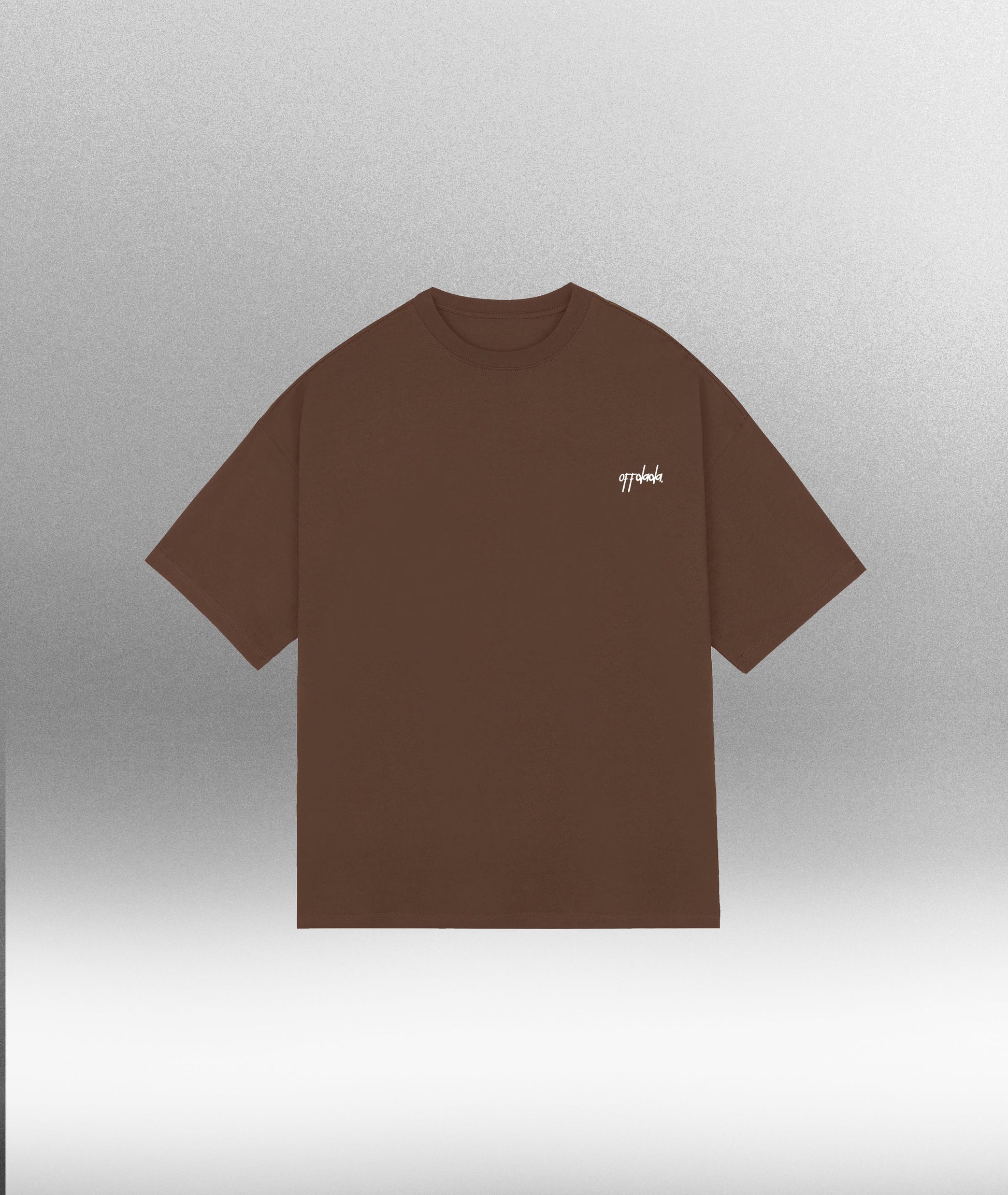 SORRY FOR WHAT I SAID - Oversize 280gsm unisex T-shirt in Dark Brown - Offdada Store