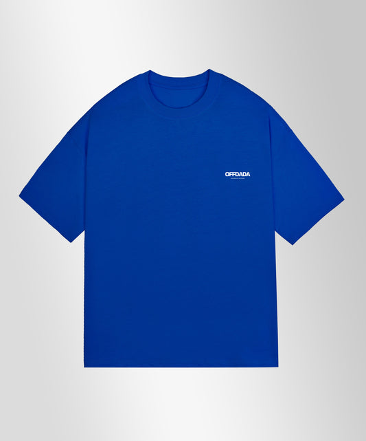 LAST TIME SEEN - OUT OF OFFICE - Oversize 240gsm Boxy Fit in Sapphire Blue