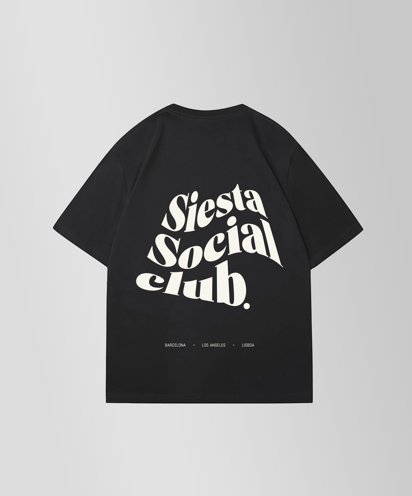 SIESTA SOCIAL CLUB - Oversized 280gsm Unisex T-Shirt