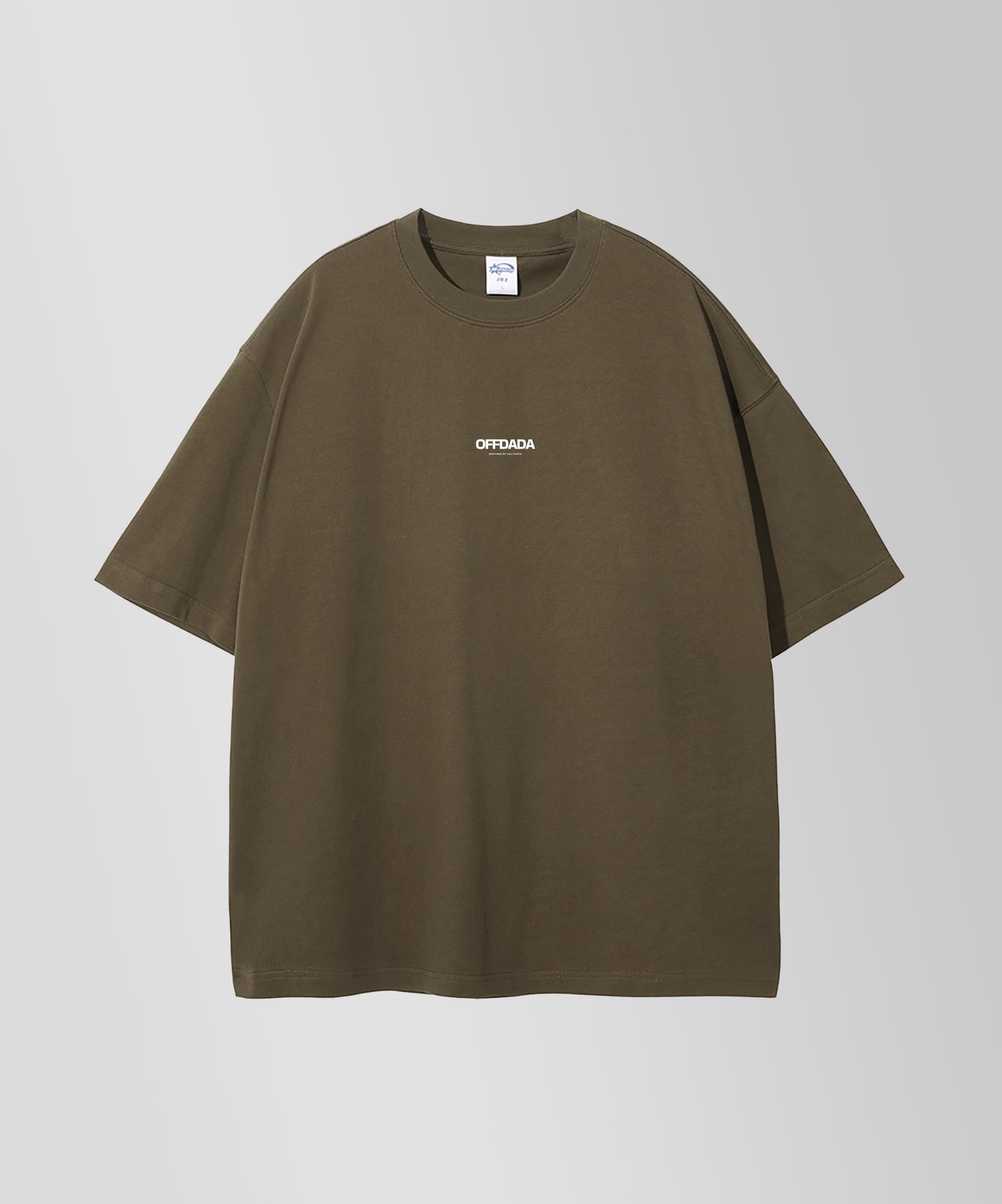 OFFDADA Hub'Love IS ALL WE NEED  - Heavyweight Oversized T-Shirt