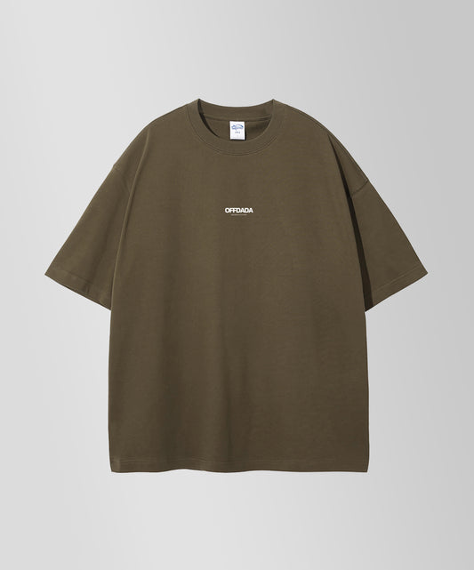 OFFDADA Hub'Love IS ALL WE NEED  - Heavyweight Oversized T-Shirt