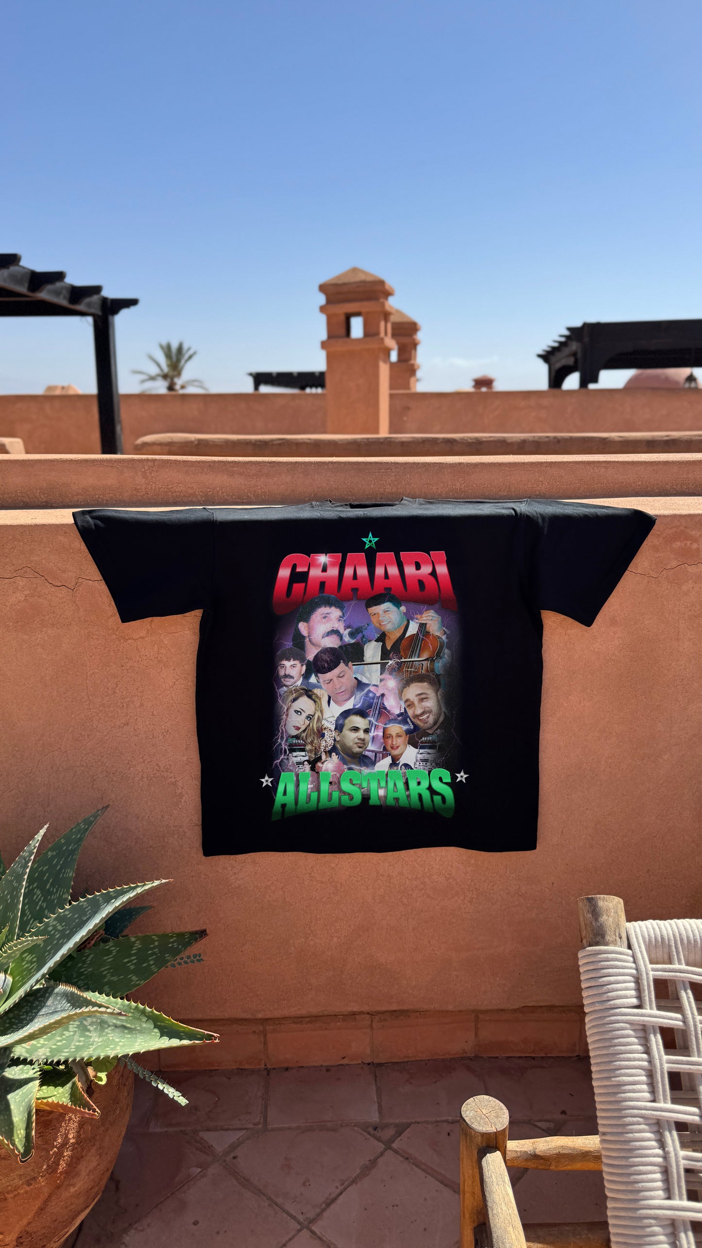 CHAABI ALLSTARS LIMITED TEE BLACK