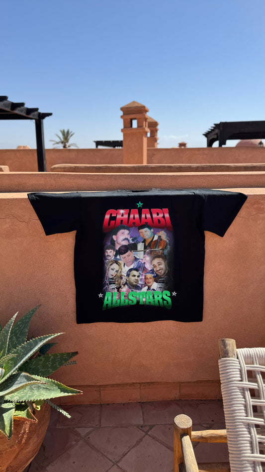 CHAABI ALLSTARS LIMITED TEE BLACK
