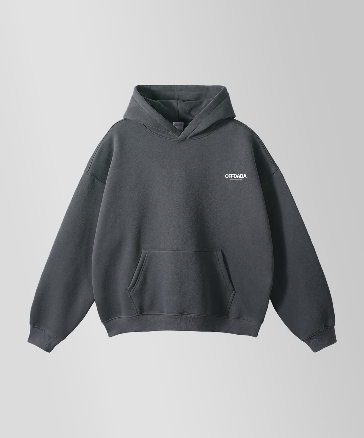 OFFDADA HUB'LOVE IS ALL WE NEED - HEAVYWEIGHT OVERSIZED HOODIE