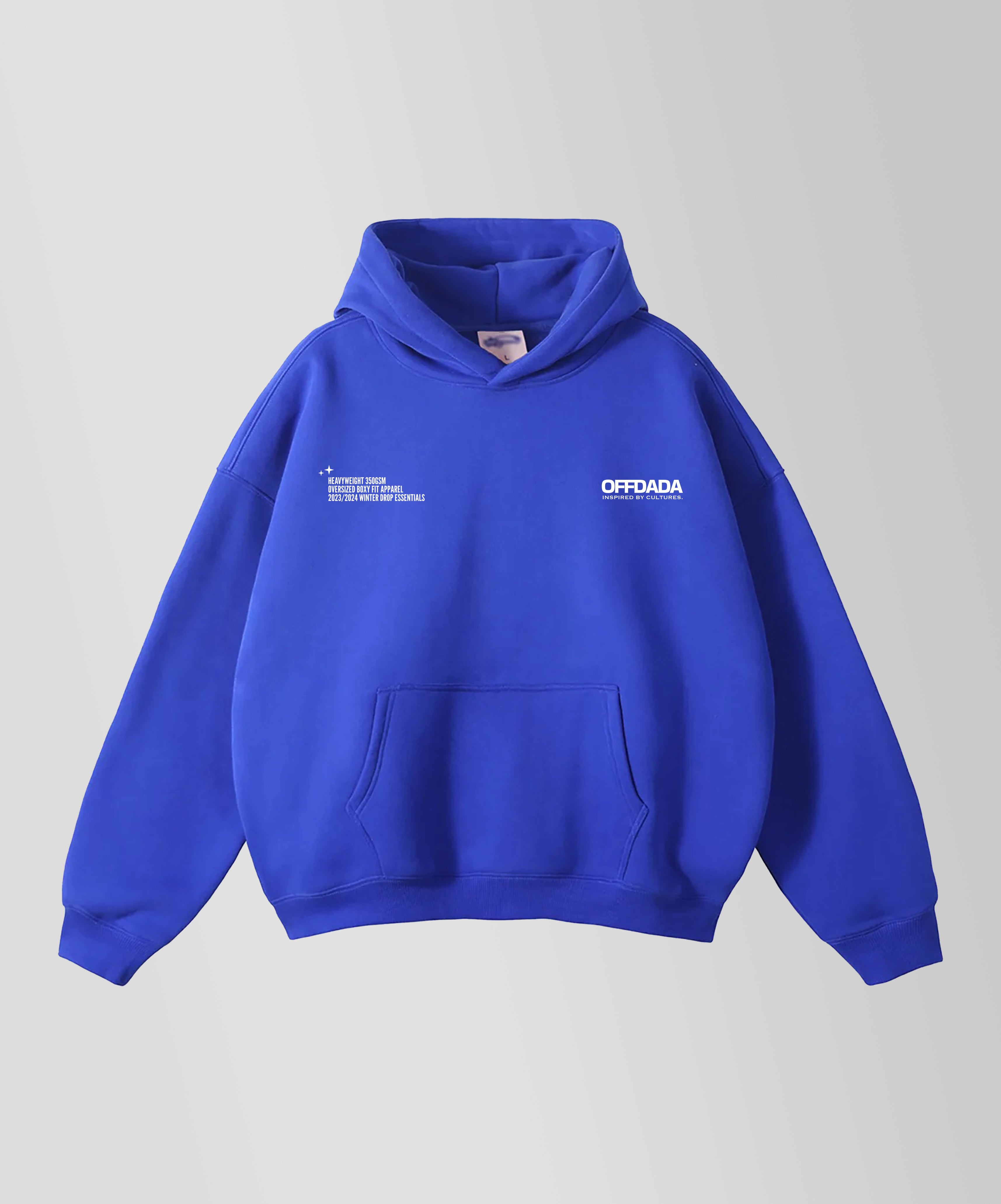 Drifter Yameyo Bleach Splash Sweatshirt outlets size Medium in Blue