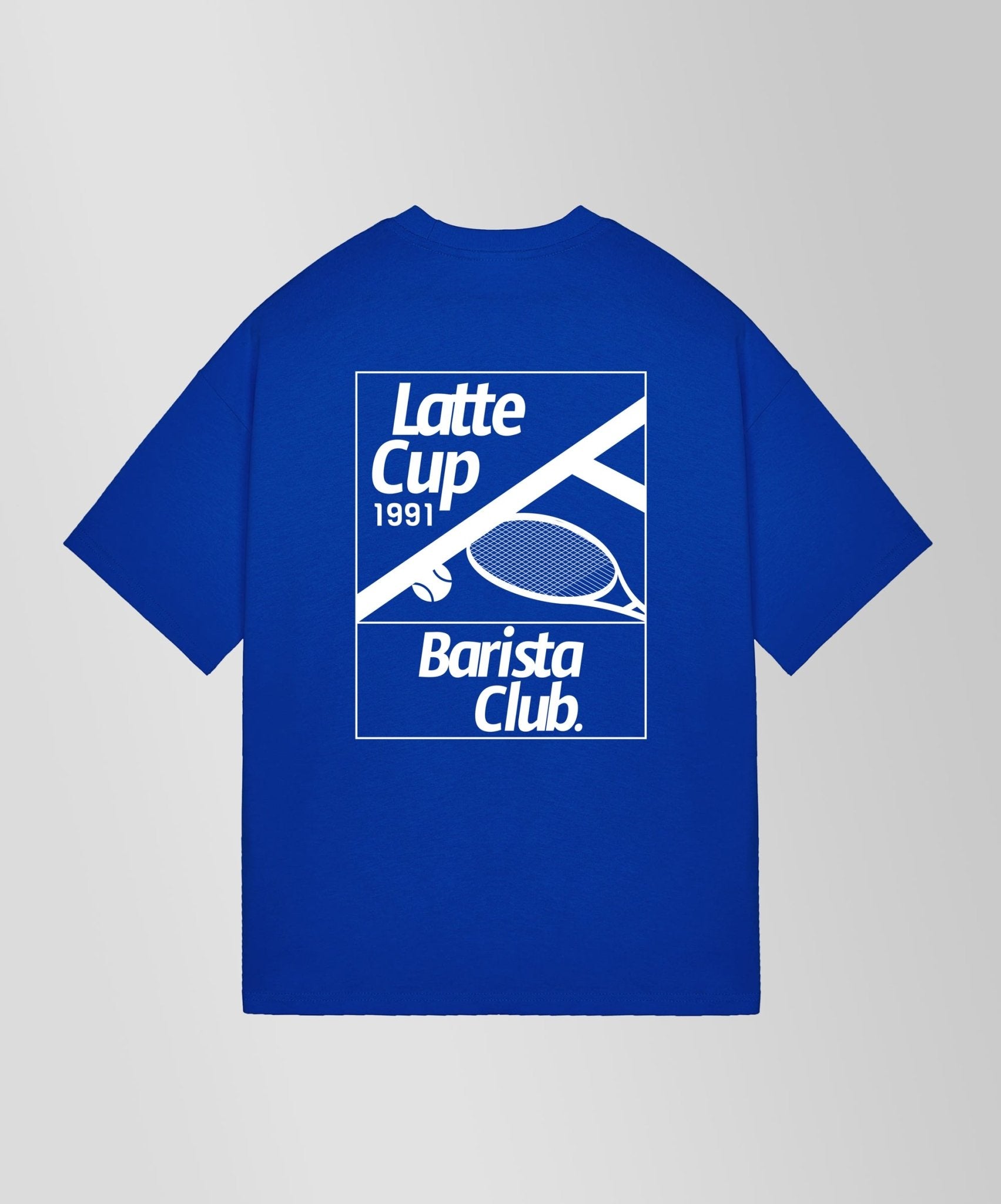 BARISTA CLUB - Oversize 250gsm Unisex T - Shirt - OFFDADA BRAND