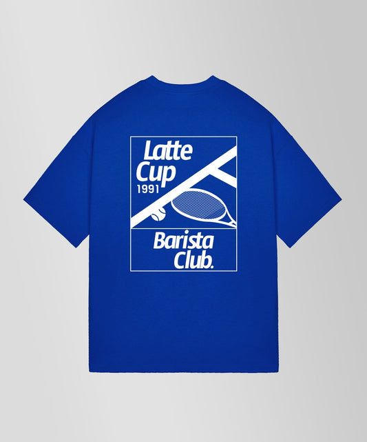 BARISTA CLUB - Oversize 250gsm Unisex T - Shirt - OFFDADA BRAND