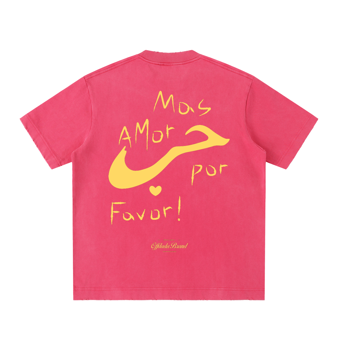 Mas amor por favor Red Rose Tee