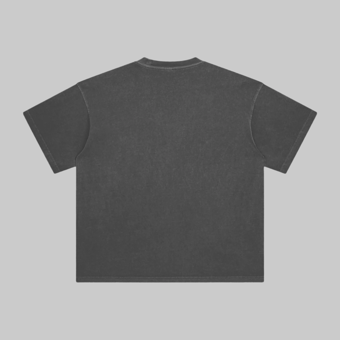 HUBB LEO TEE WASHED GREY