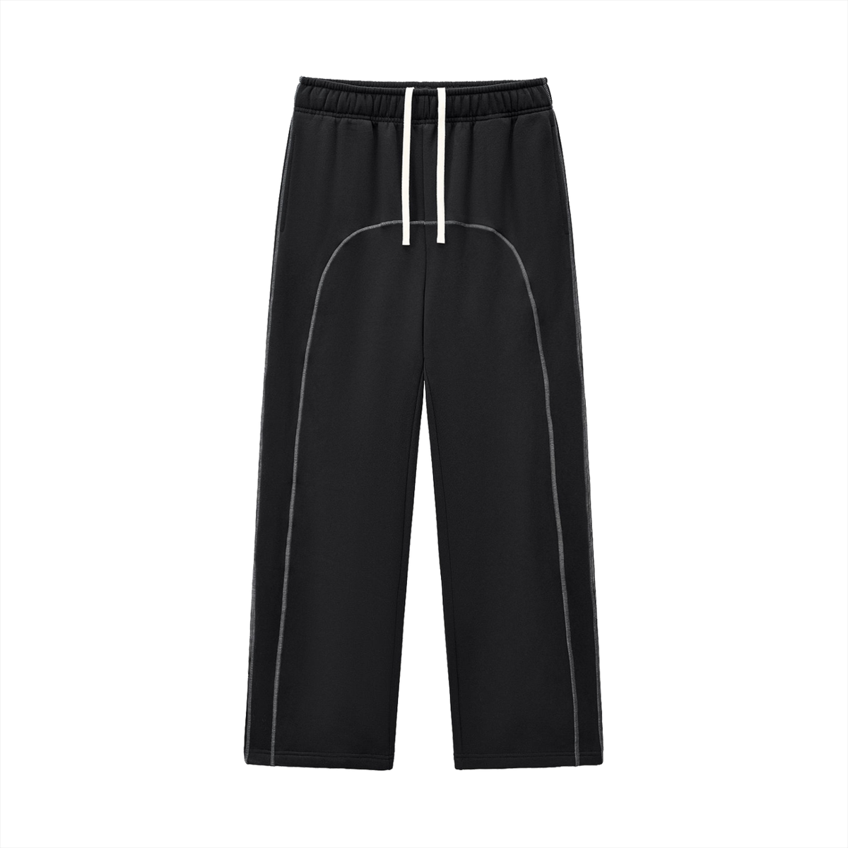 Offdada Tracksuit Contrast-Stitched Fleece Sweatpants