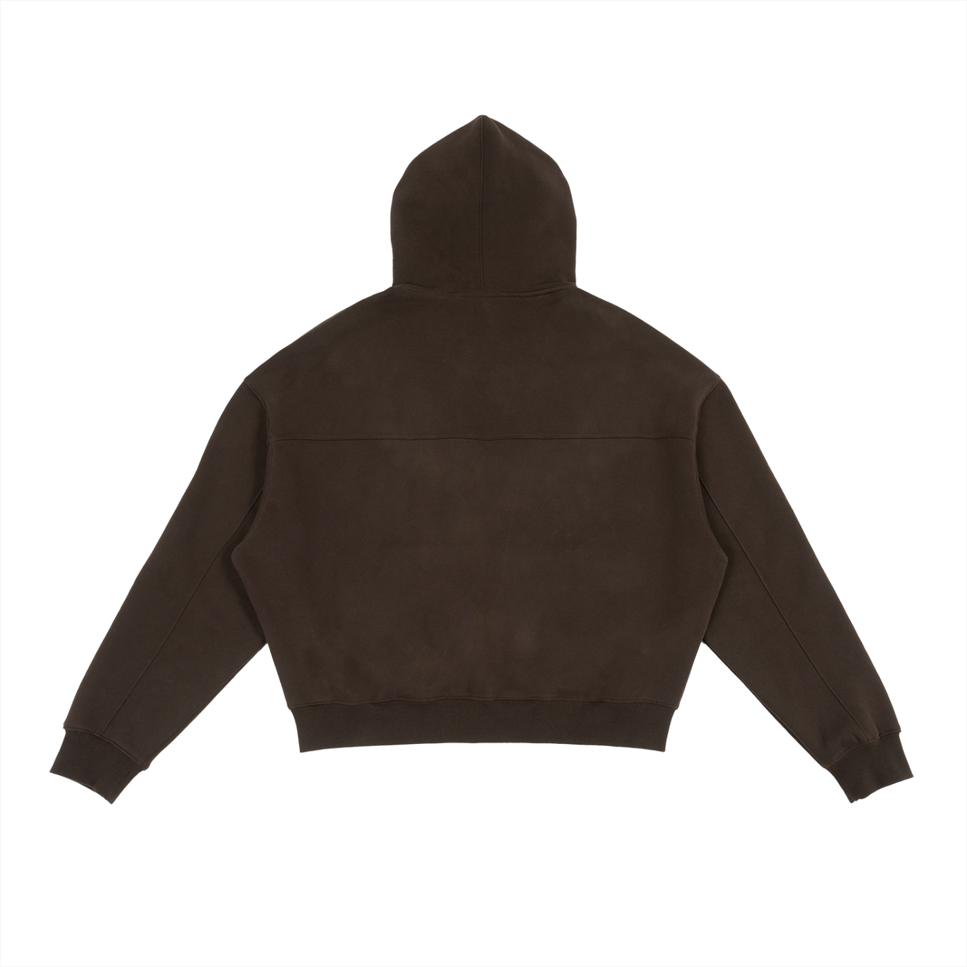 OFFDADA WARM BOXY ZIPPER HOODIE
