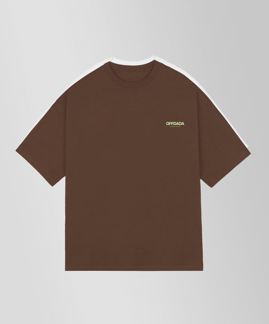 FIRST WISH TEE BROWN - OFFDADA BRAND