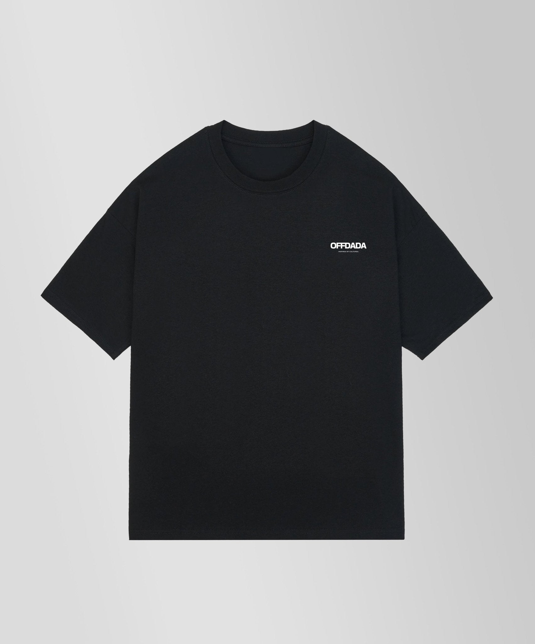 HUBB UNIVERSAL TEE BLACK - OFFDADA BRAND