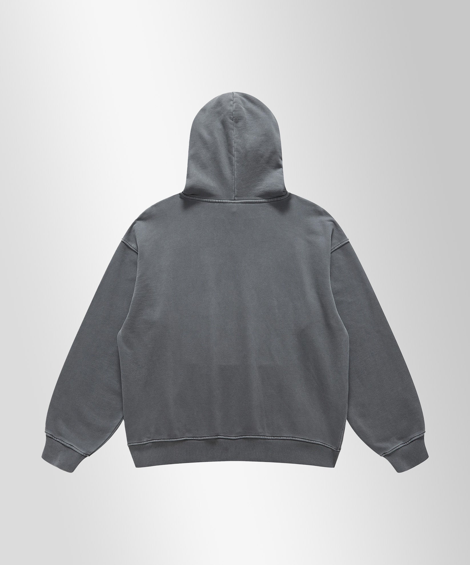 HUBBxLOVE - Oversize 440gsm unisex Hoodie in Carbon gray - OFFDADA BRAND