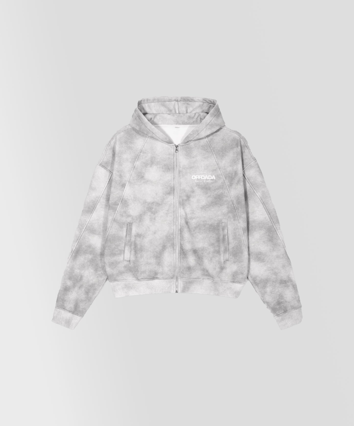 OFFDADA ZIP CAMO IN FLOWER GRAY