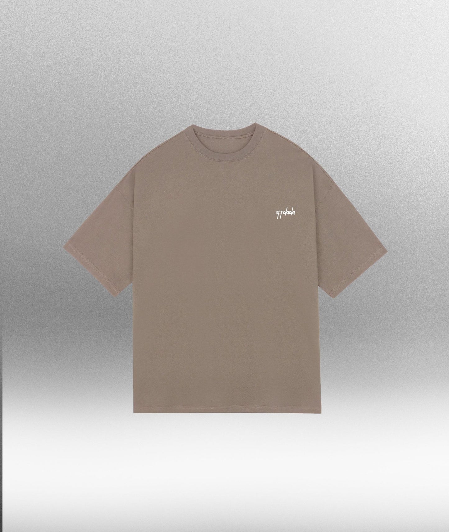 AL'AELA - Oversize 280gsm unisex T-Shirt in Americano - Offdada Store