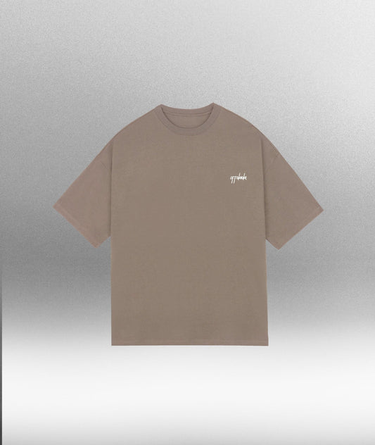 AL'AELA - Oversize 280gsm unisex T-Shirt in Americano - Offdada Store