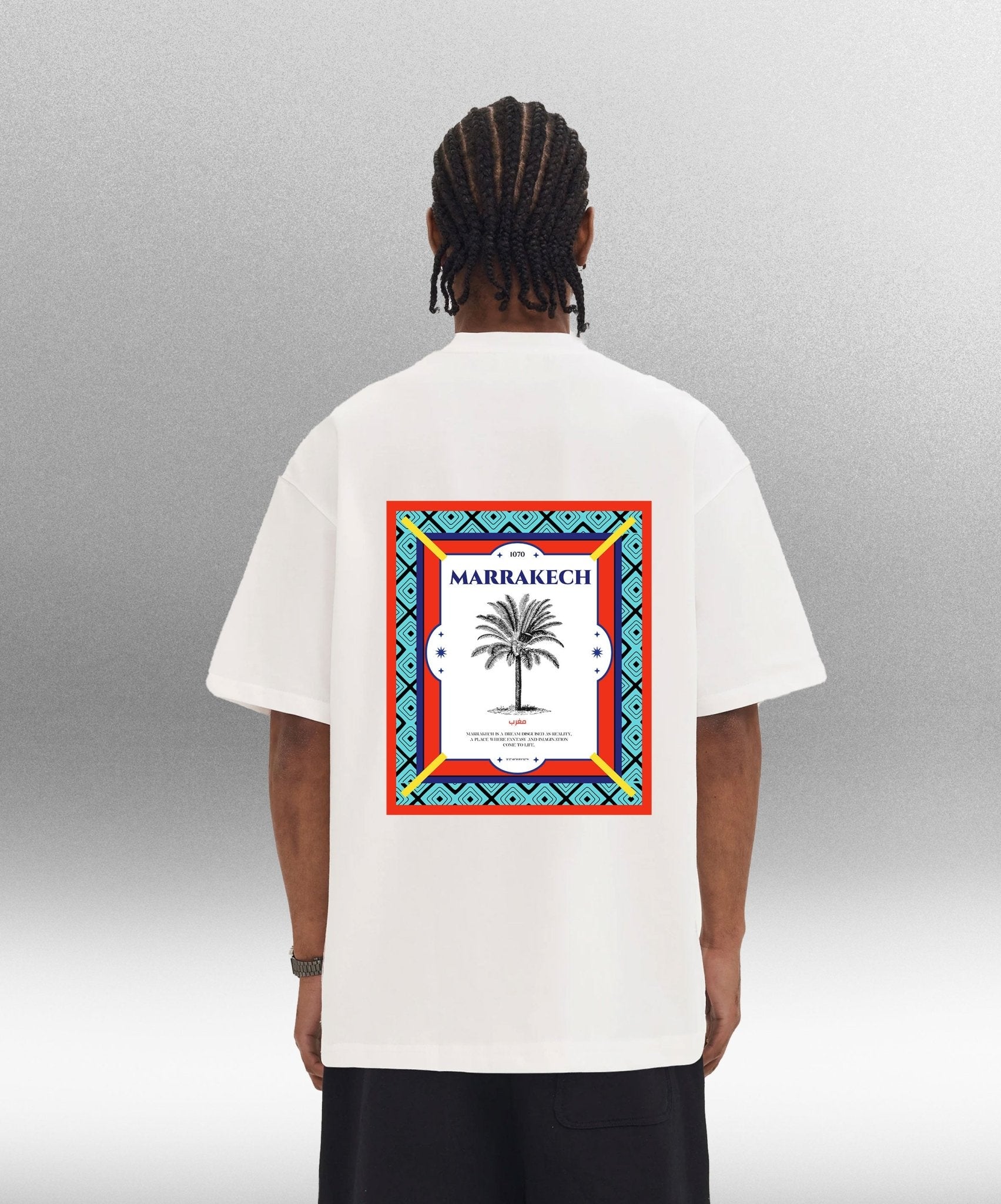 Marrakech - Oversize 280gsm Unisex T-Shirt - Offdada Store
