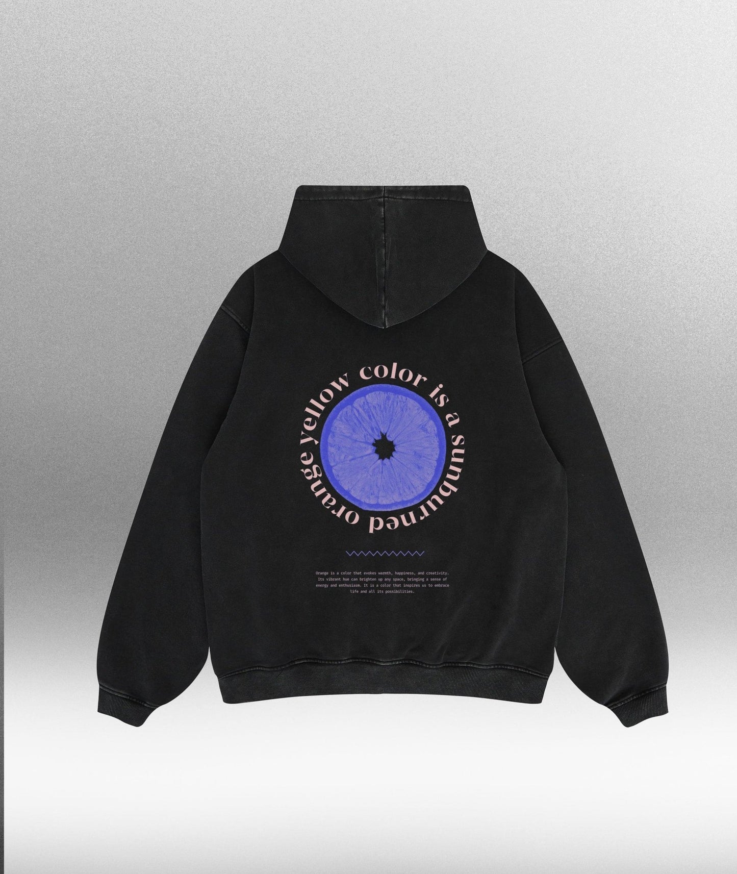SUNBURNED YELLOW - Unisex Super Heavyweight Oversized Retro Hoodie - Offdada Store