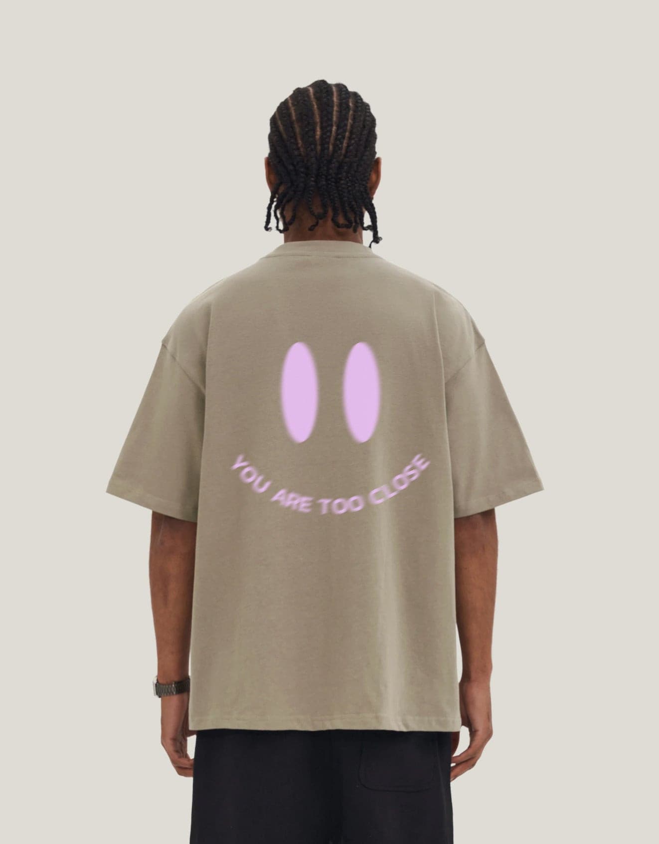 YOU ARE TOO CLOSE - Oversize 280gsm Unisex T-shirt - Offdada Store