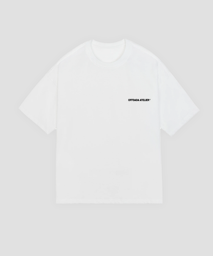 HUBB WRLD TEE WHITE