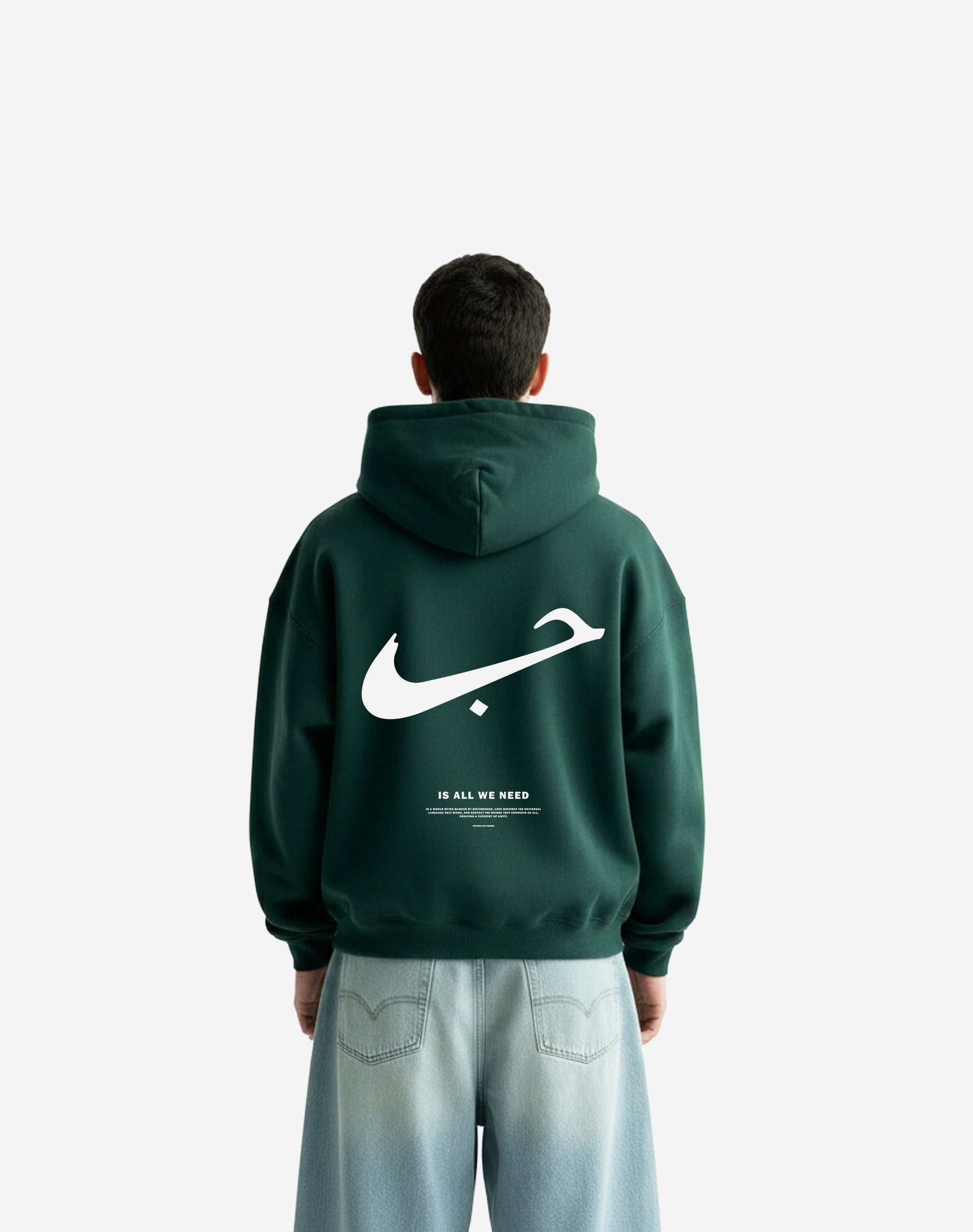 OFFDADA HUB'LOVE - Oversize 440gsm unisex Hoodie – OFFDADA BRAND