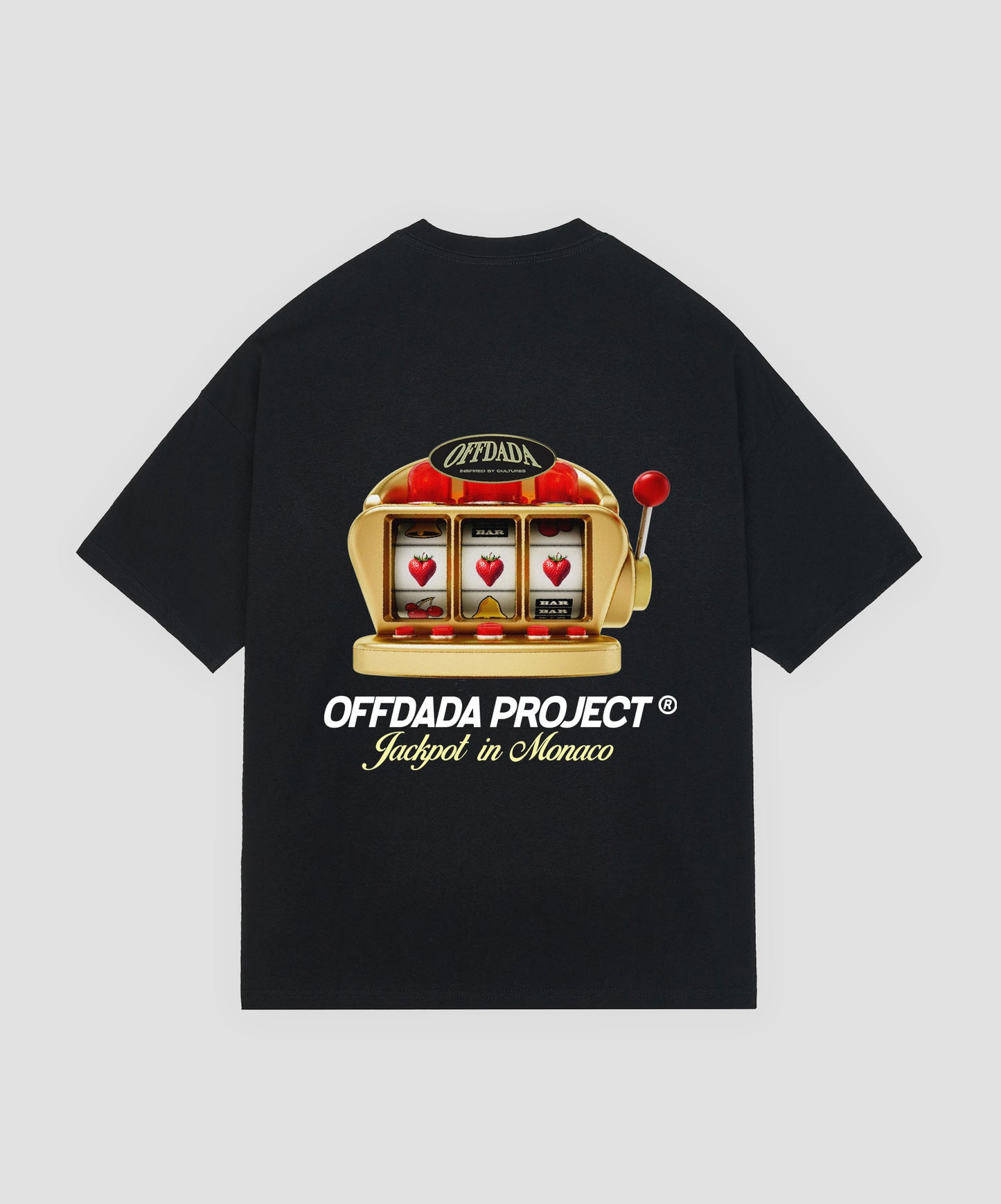 OFFDADA CASINO TEE IN BLACK
