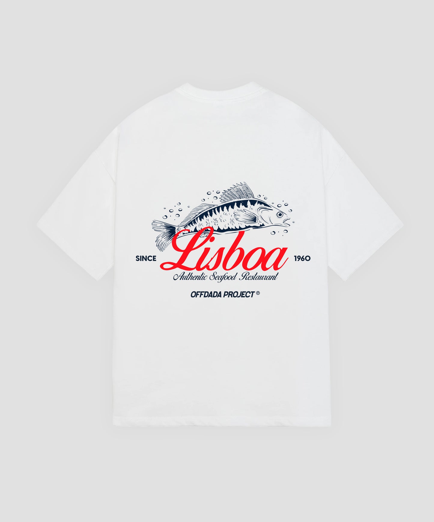 SEAFOOD LISBOA TEE  WHITE