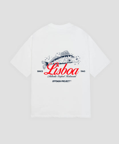 SEAFOOD LISBOA TEE  WHITE