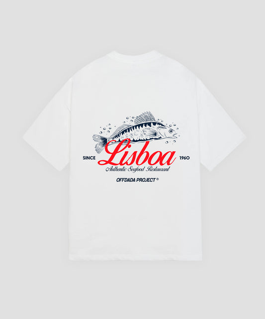 SEAFOOD LISBOA TEE  WHITE