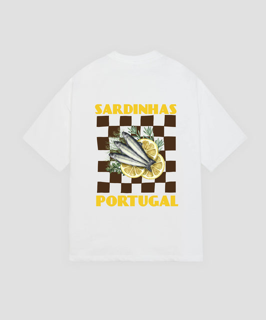 SARDINHAS PORTUGAL TEE WHITE