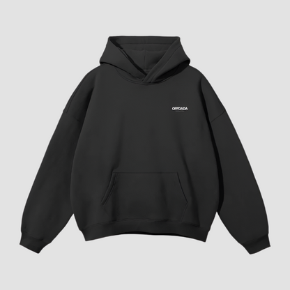 OFFDADA HUB'LOVE IS ALL WE NEED - HEAVYWEIGHT OVERSIZED HOODIE