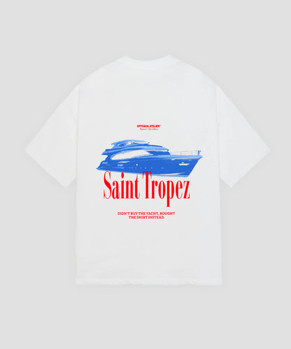 SAINT TROPEZ TEE WHITE