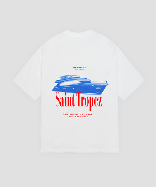 SAINT TROPEZ TEE WHITE