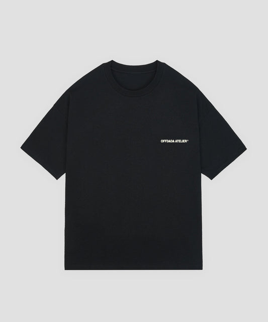 HUBB LOVE DICE TEE IN BLACK