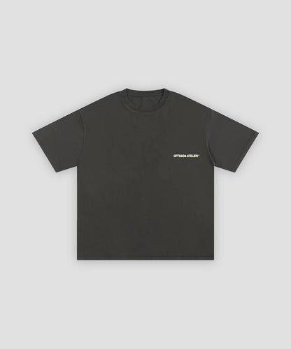 SAINT TROPEZ TEE IN DARK GREY