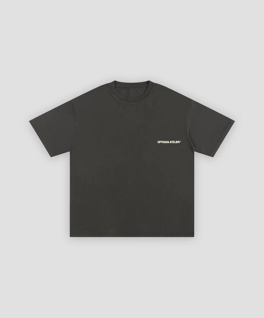 SAINT TROPEZ TEE IN DARK GREY